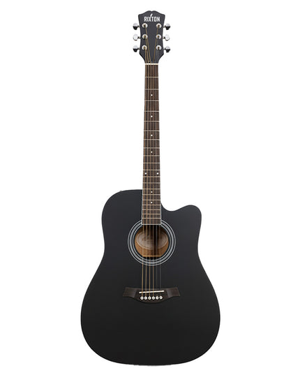 38" Acoustic Guitar— Sapele Top • Rosewood Fingerboard • Steel Strings - Black