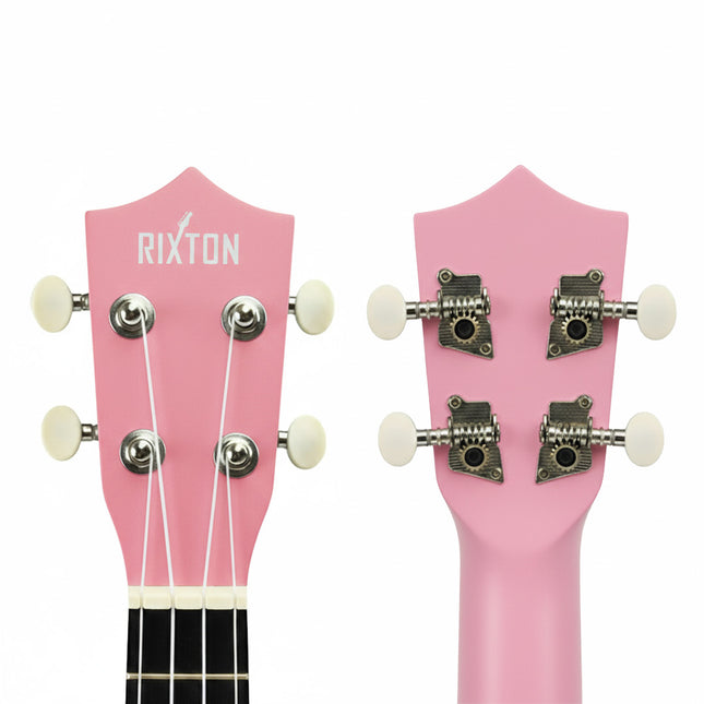 21" Soprano Basswood Ukulele - Pink