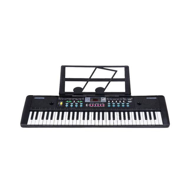 61-Key Electric Keyboard Piano RX-6112 – Portable Digital Piano with 16 Voices, 10 Rhythms, LED Display & Demo Songs