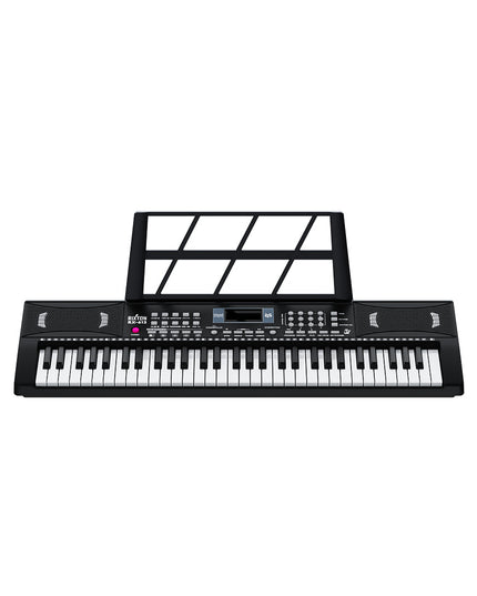 Portable 61-Key Electric Keyboard Piano RX-613 — Mic & USB Power Included