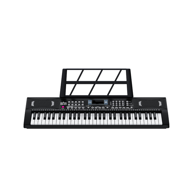 Portable 61-Key Electric Keyboard Piano RX-613 — Mic & USB Power Included