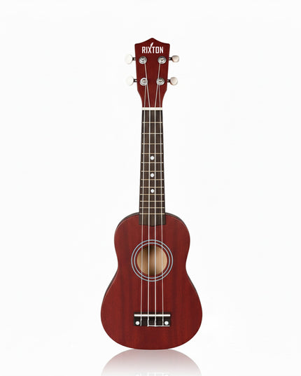 21" Soprano Basswood Ukulele - Dark Wood